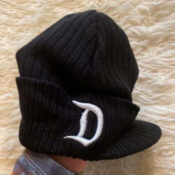 Disney Gothic Black Military Brimmed 
